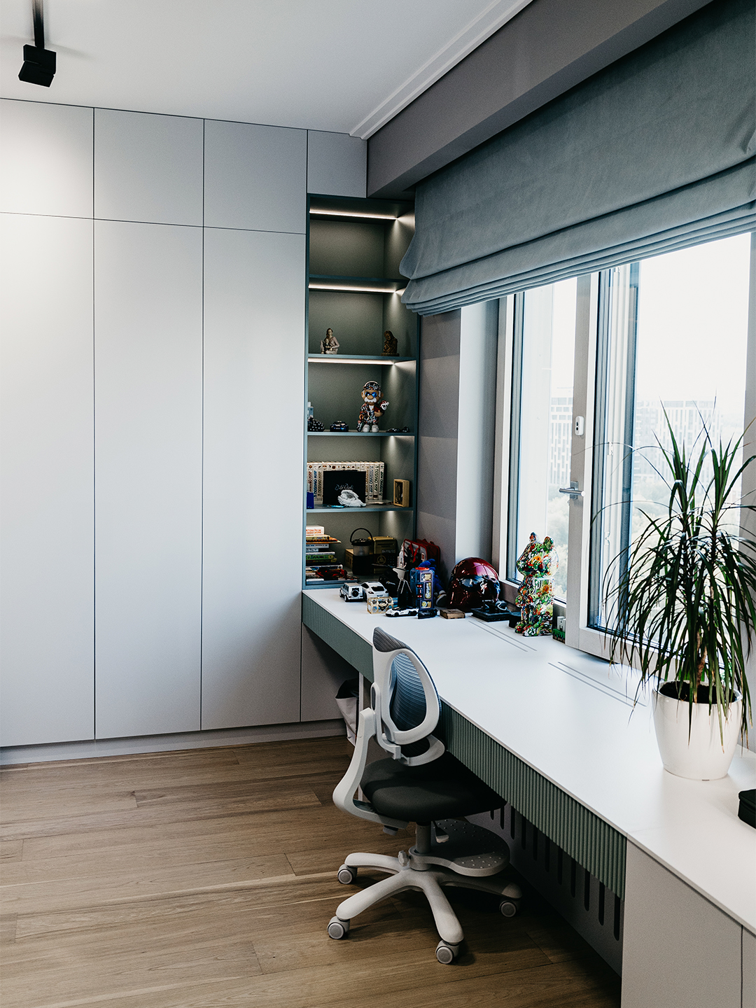 Дизайн-проект, Мосфильмовская, 124 м²
